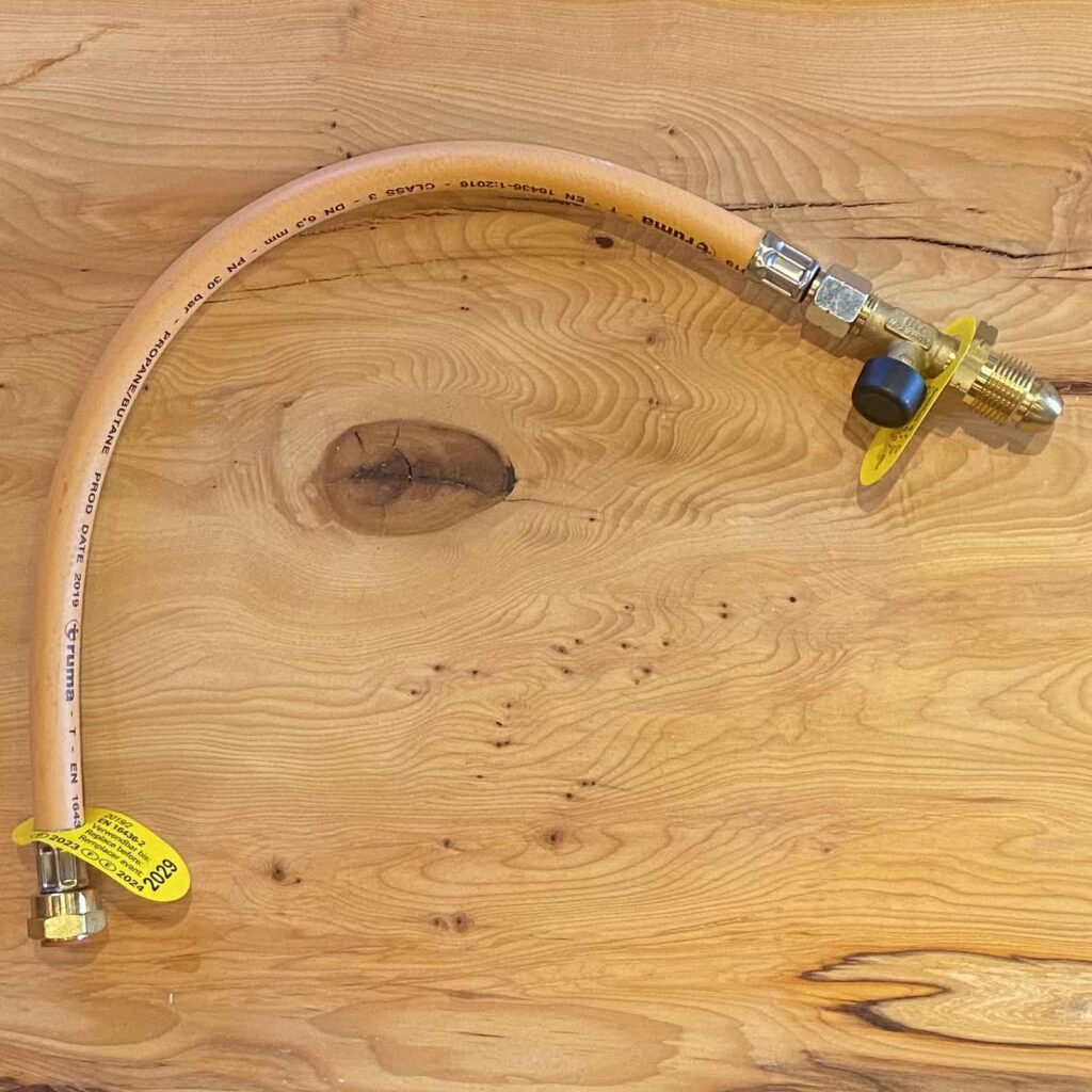 Propane Pigtail With Push Button